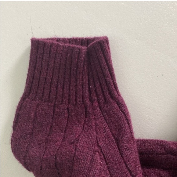 Vineyard Vines Wool/Cashmere Blend Cable Knit 1/4 Zip Sweater Size L - Picture 8 of 11